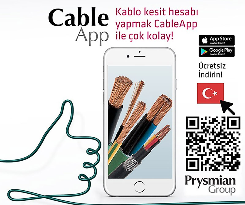 Elektrik Dünyası Dergisi, Haber, Türk Prysmian Kablo, Ülkü Özcan, Türk Prysmian Kablo, Doğru Kablolamayı CableApp İle Destekliyor 