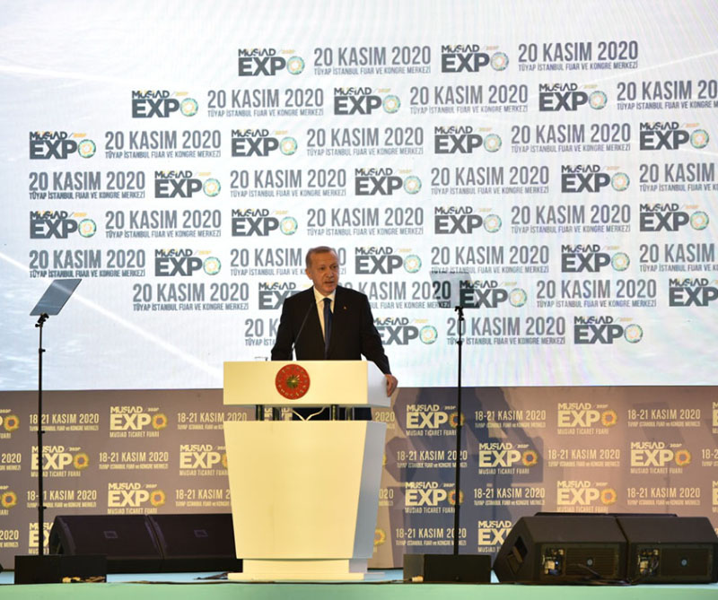 Elektrik Dünyası Dergisi, Haber, Expo 2020, Abdurrahman Kaan, Cumhurbaşkanı Erdoğan, Müsiad Expo 2020’yi Ziyaret Etti 