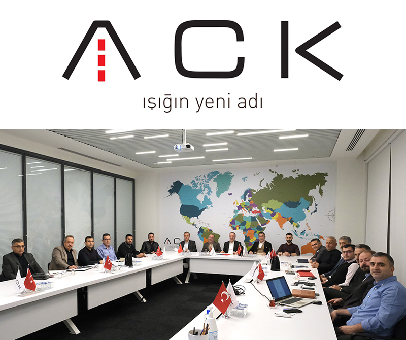 Elektrik Dünyası Dergisi, Haber, ACK Lighting, Arif Özdemir, ACK Satış Ekibinde Görev Değişiklikleri: 