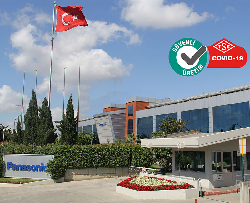 Elektrik Dünyası Dergisi, Haber, Panasonic Life Solutions Türkiye, Mutlu Kutlu, Panasonic Life Solutions Türkiye’ye,  Covid-19 Güvenli Üretim Belgesi 